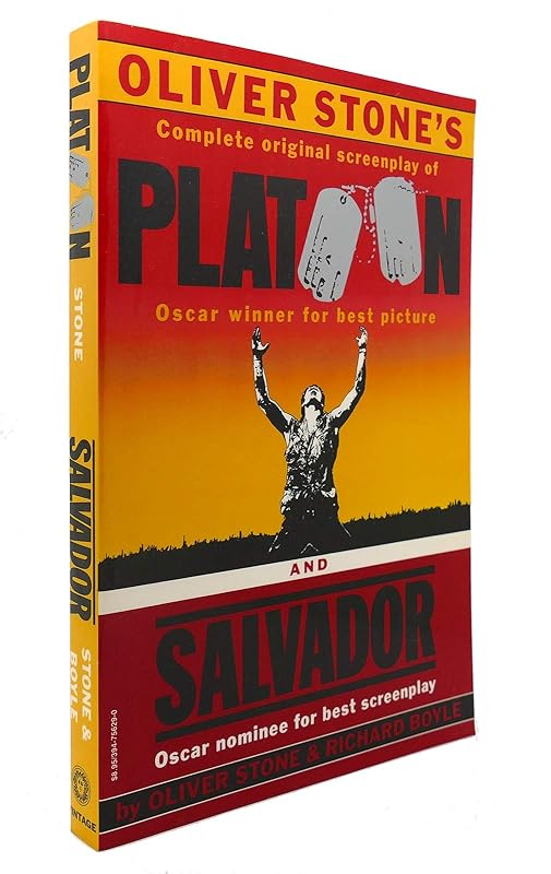 Platoon & Salvador, No. V629 by Oliver Stone