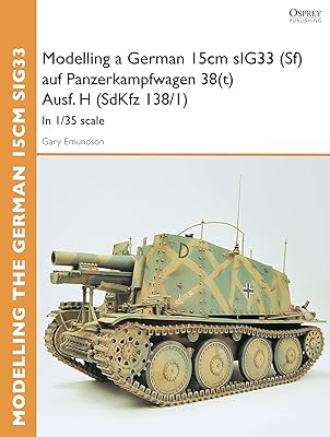 Modelling a German 15cm sIG33 (Sf) auf Panzerkampfwagen 38(t) Ausf.H (SdKfz I38/I): In 1/35 scale (Osprey Modelling)