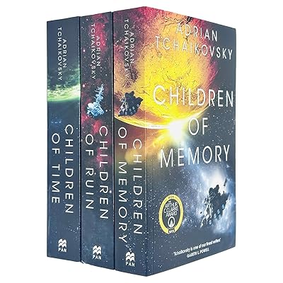 Children of Time 3-Book Set by Adrian Tchaikovsky (Children of Time, Children of Ruin, Children of Memory)