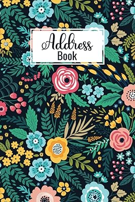 Address Book: Small Personal Address Book with Alphabetical Index