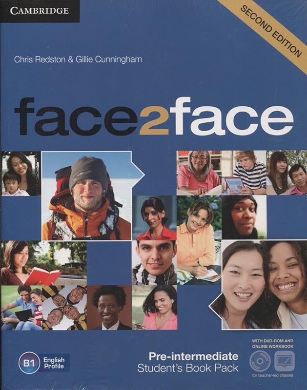 face2face for Spanish Speakers Pre-intermediate Student's Pack(Student's Book with DVD-ROM, Spanish Speakers Handbook with Audio CD,Online Workbook) by Chris Redston