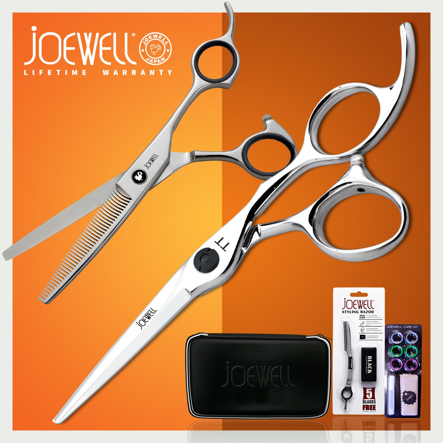

Joewell TT 5.75" Shear / Scissor Combo Free Thinner