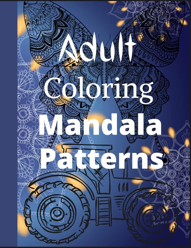 Adult Coloring Mandala Patterns by Alan C Younger