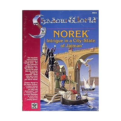 Norek, Intrigue in a City-State of Jaiman (Shadow World Exotic Fantasy Role Playing Environment, Stock, No 6014)