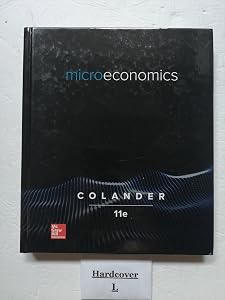Microeconomics by David C. Colander