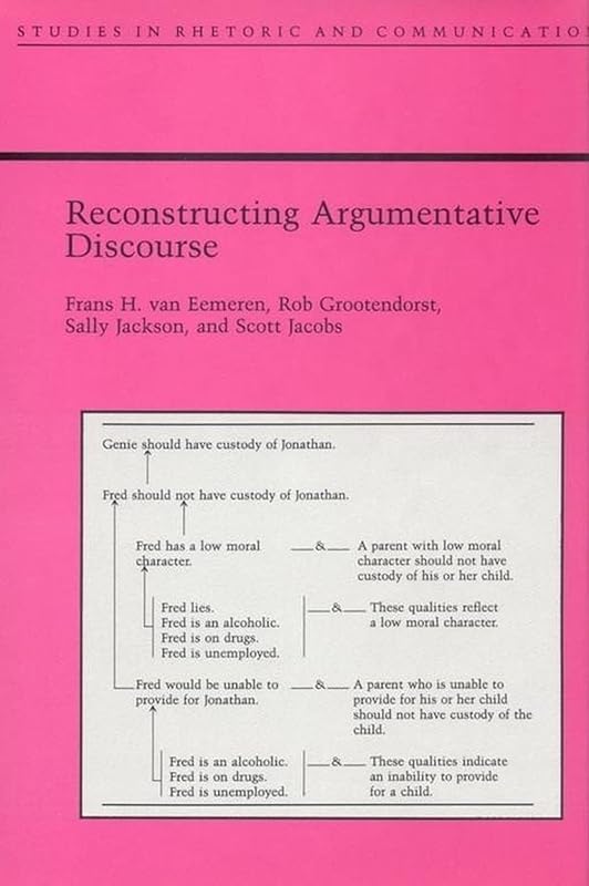 Reconstructing Argumentative Discourse (Studies in Rhetoric and Communication) by Frans Van Eemeren