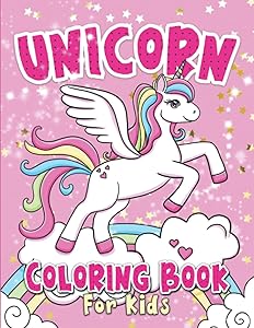Unicorn Coloring Book: Magical Unicorn Coloring Book for Girls, For Kids Ages 6-8, 9-12 , Birthday & Christmas gift idea by Kate Robinson