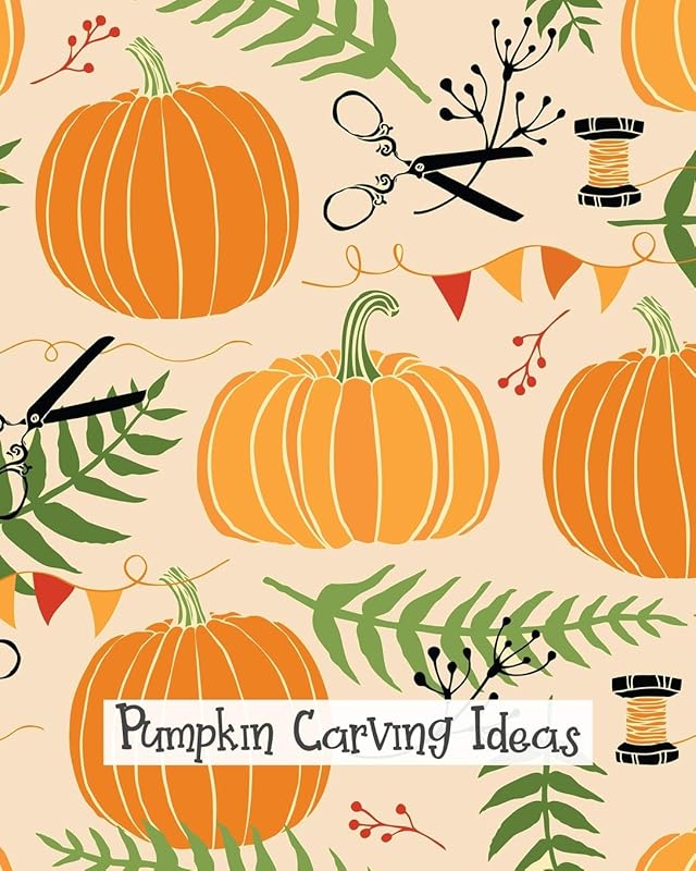 Pumpkin Carving Ideas: Dot grid and blank paper for your carving projects, drawings, doodles and artistic ideas! Planning your pumpkin carving has never been so easy! by Dadamilla Design