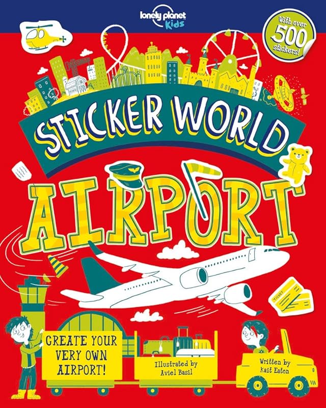 Sticker World - Airport 1ed -anglais- by Lonely planet eng