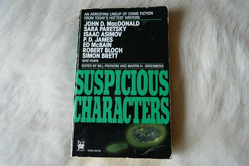 Suspicious Characters by Bill Pronzini