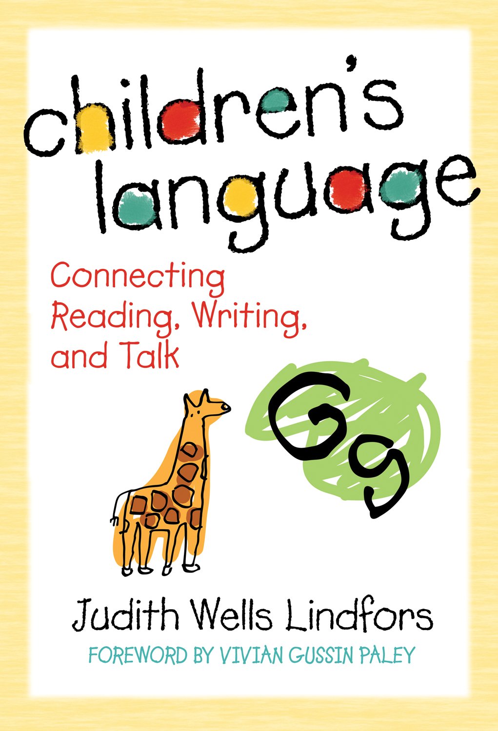 Reading/language Studying Preschool Literacy: Spoken Language and Reading: Just How ...