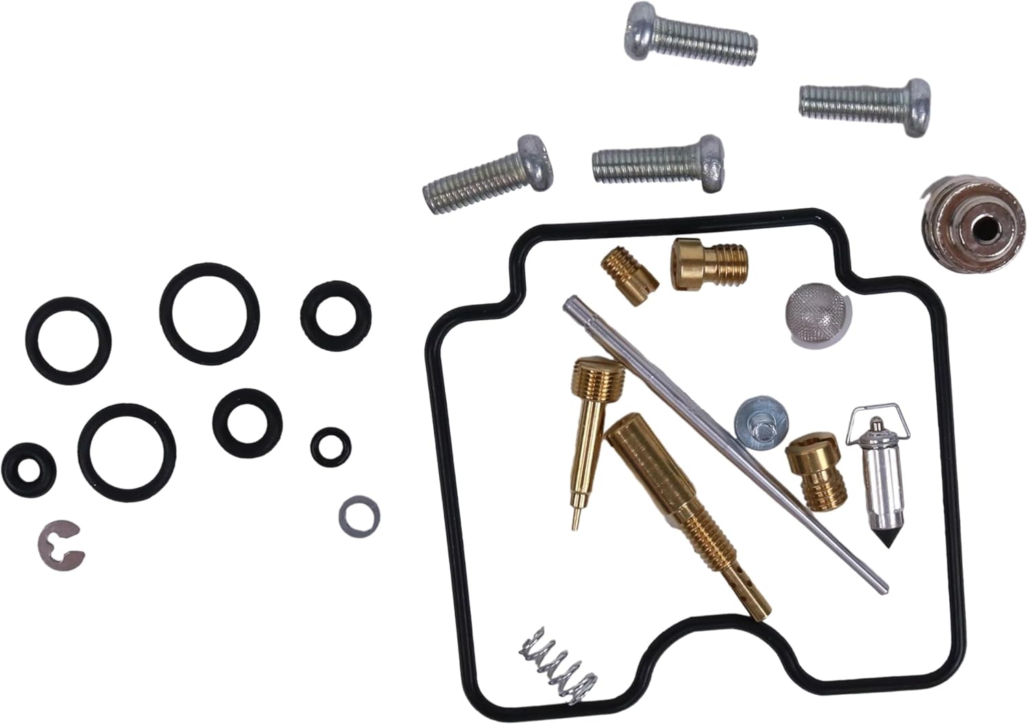 All Balls Racing 26-1661 Carburetor Rebuild Kit Compatible