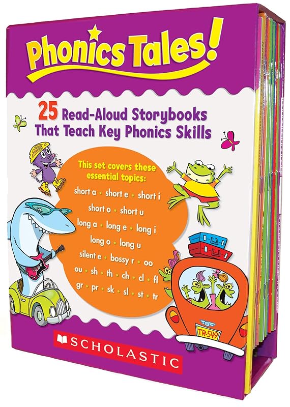 Phonics Tales!: 25 Read-Aloud Storybooks That Teach Key Phonics Skills by Scholastic