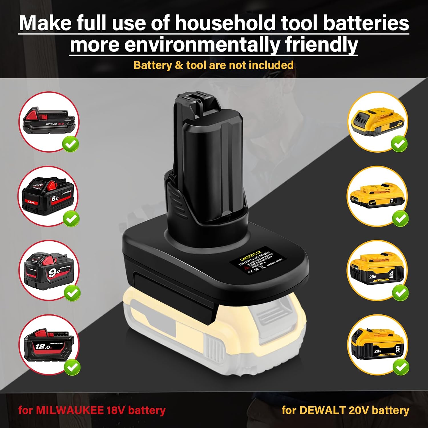 Bosch Battery Adapter to DeWalt – Power Tools Adapters | stralia