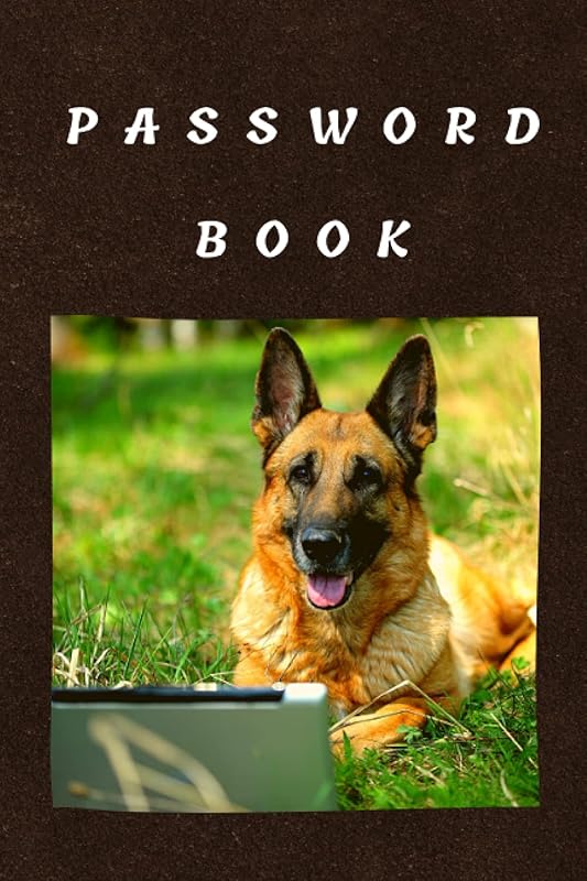 Password Book: Internet Password Organizer, Password Journal, Alphabetical Tabs, Logbook by Anna Maria Kalan