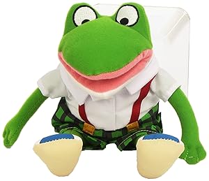 MerryMakers Froggy Plush Doll, 11-Inch