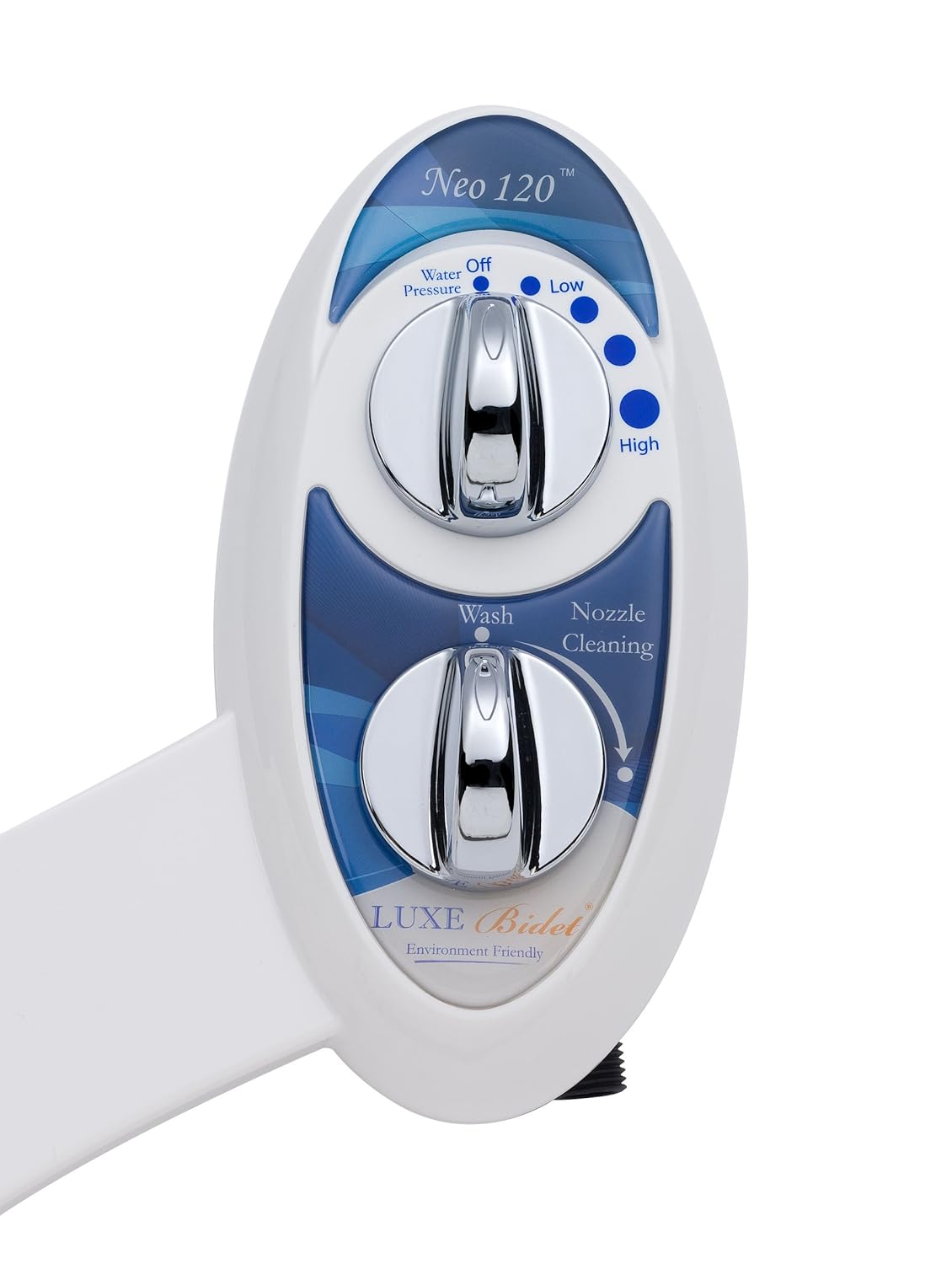 Luxe Bidet Neo 120 Toilet Seat Attachment Self Cleaning Bathroom