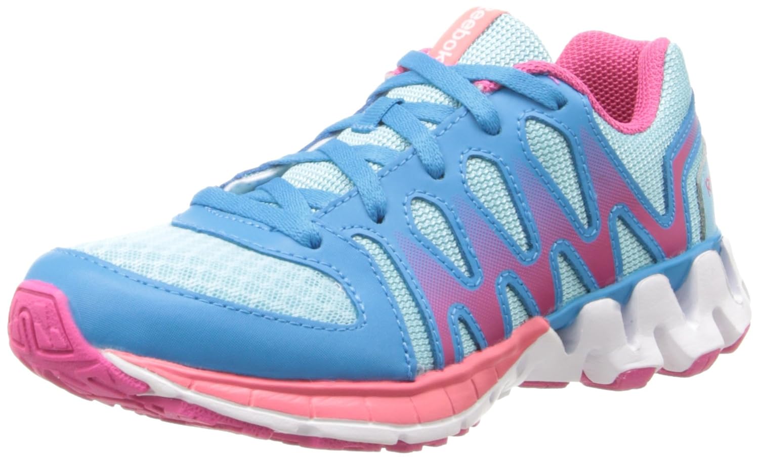 reebok zigkick tahoe road ii running shoe (big kid)