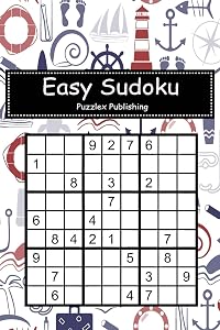 Easy Sudoku: Sudoku Puzzle Game For Beginers With Nautical seamless pattern cover