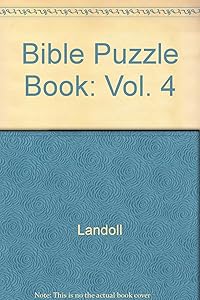 Bible Puzzle Book: Vol. 4