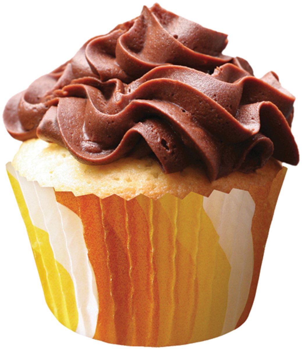

CupcakeCreationsTM Baking Cups - Orange Swirl
