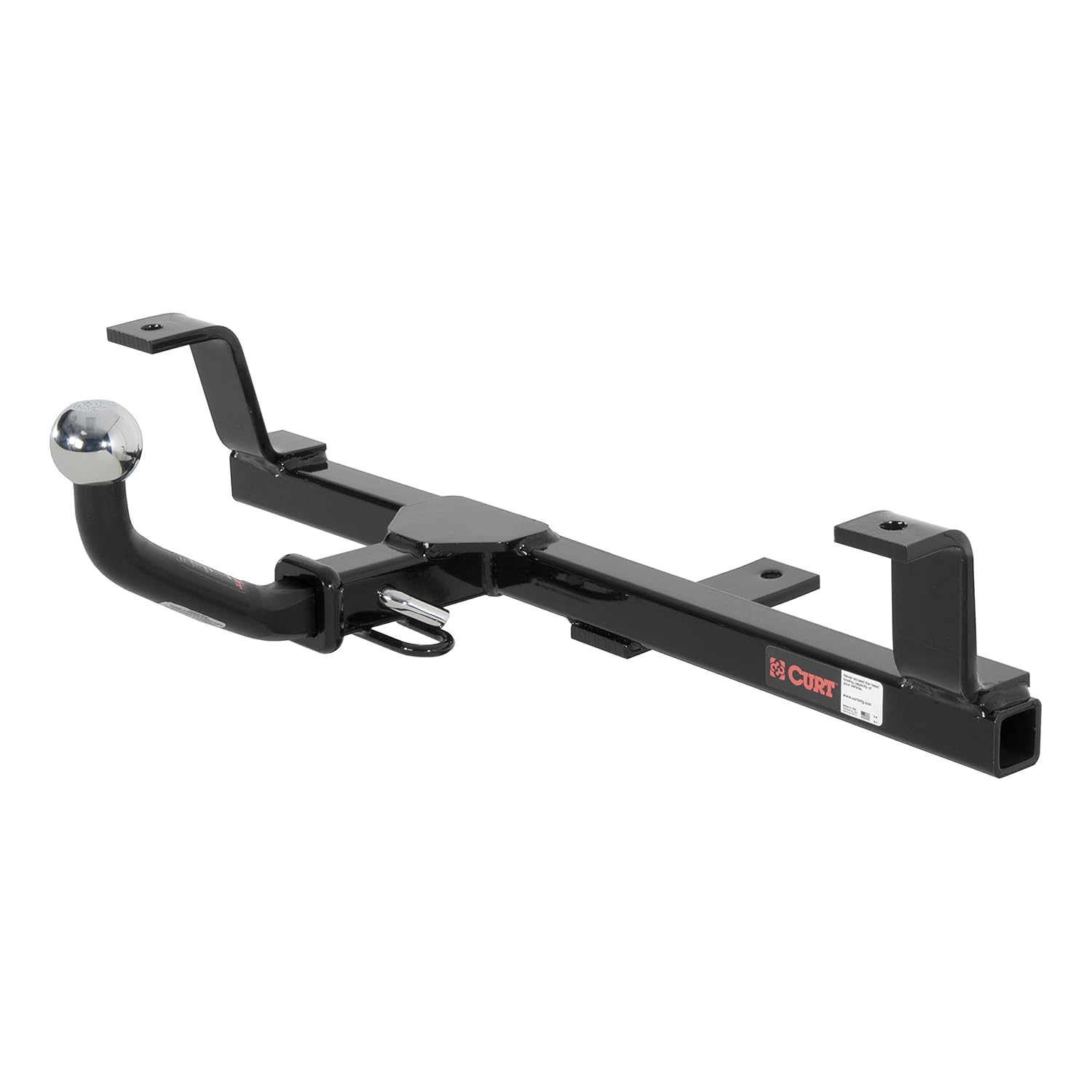 

CURT 110541 Class 1 Trailer Hitch, 1-7/8" Euromount, Pin and Clip