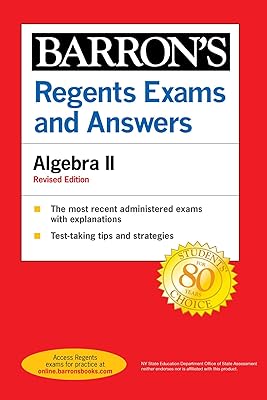 Regents Exams and Answers: Algebra II Revised Edition (Barron's New York Regents)