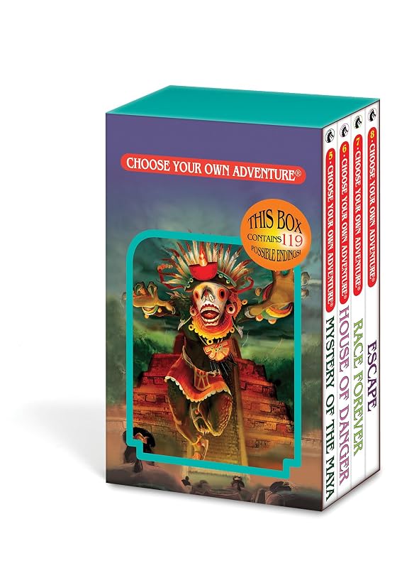 Choose Your Own Adventure 4-Book Boxed Set #2 (Mystery of the Maya, House of Danger, Race Forever, Escape) by R. A. Montgomery