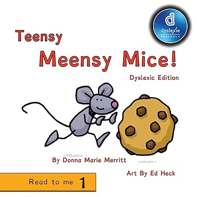 Teensy Meensy Mice Dyslexic Edition: Dyslexic Font