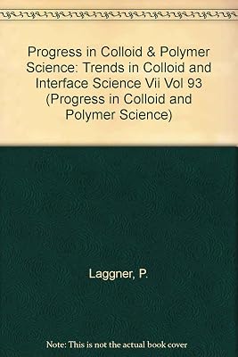 Trends in Colloid and Interface Science 7 (Progress in Colloid and Polymer Science)