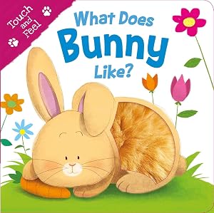 What Does Bunny Like? (Touch & Feel): Touch & Feel Board Book