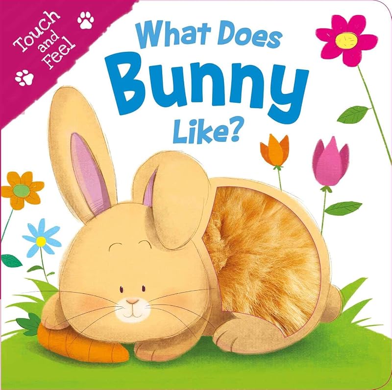 What Does Bunny Like? (Touch & Feel): Touch & Feel Board Book by Igloo Books