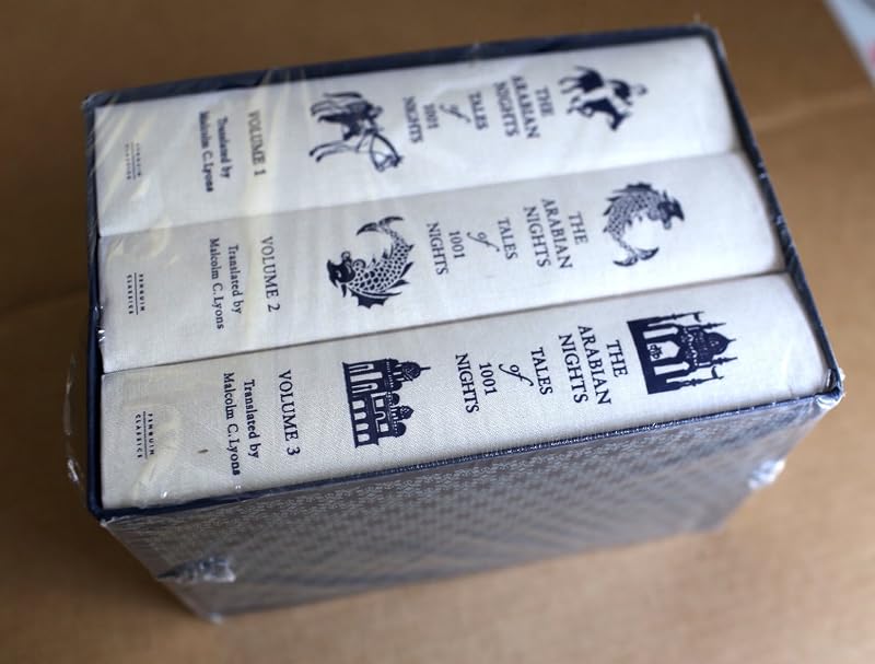 Arabian Nights 3 Volume Gift Set,The: Tales Of 1001 Nights by Malcolm Lyons