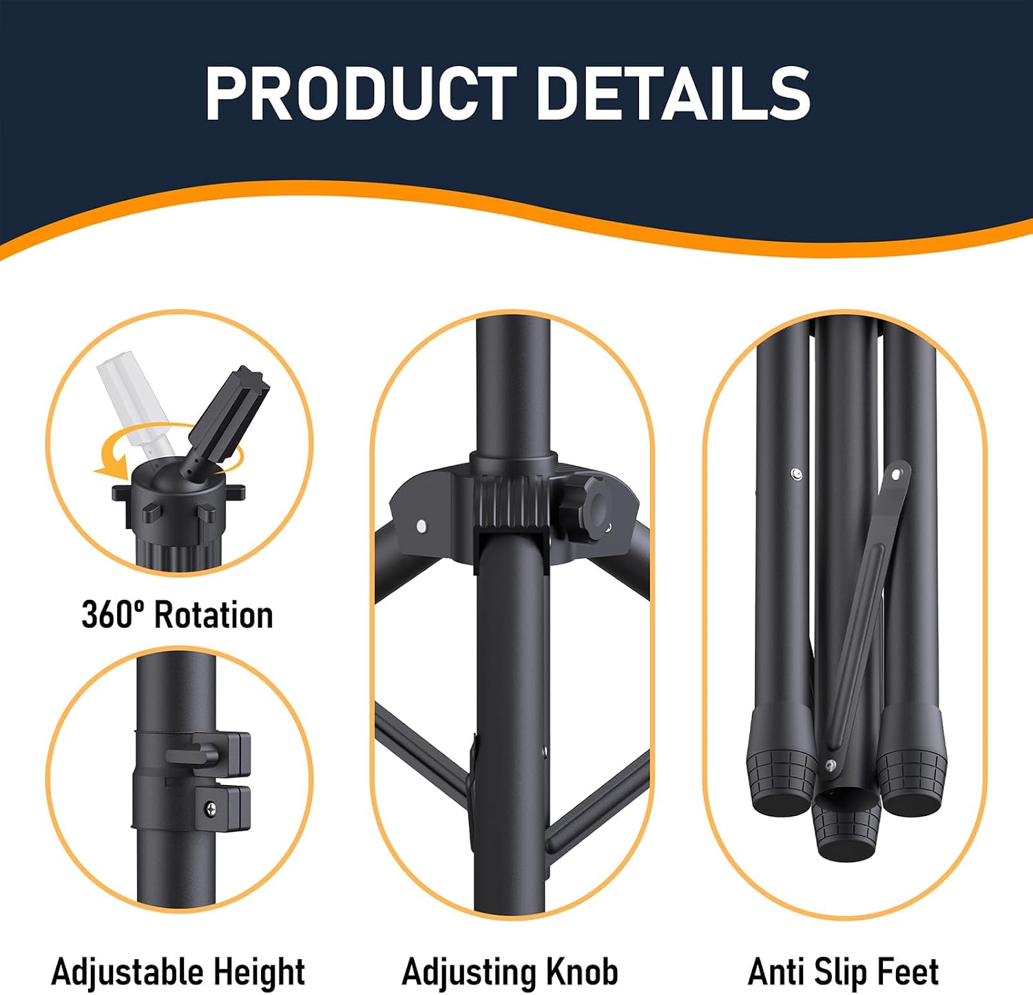 Hemndic Wig Stand With Head, Height Adjustable Wig Stand, Wig Head Stand With Mannequin Head With Extra Wig Head Clamp Stand_voghion.com
