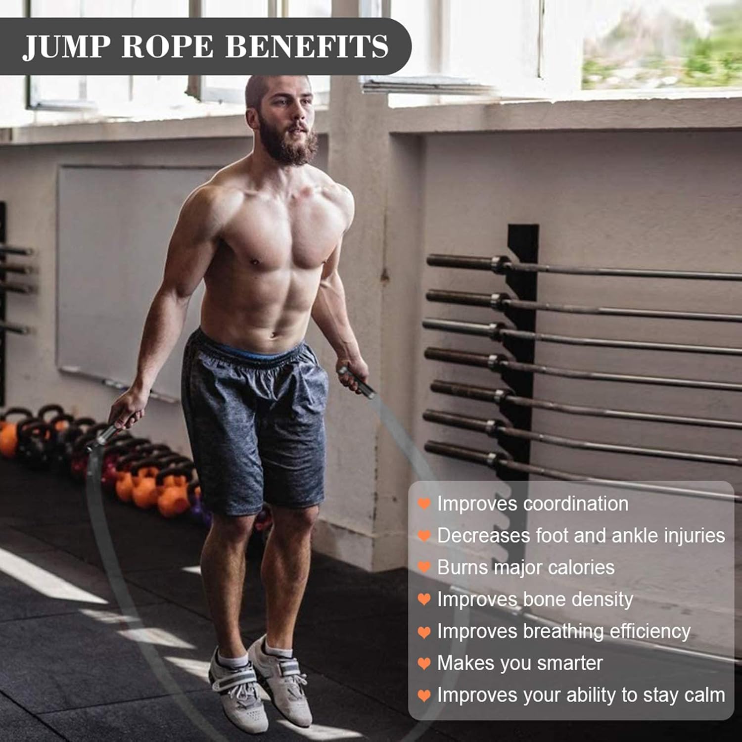 Professional Speed Skipping Rope With Adjustable Aluminium Handle_voghion.com
