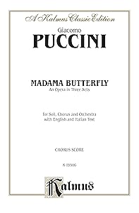 Madame Butterfly: Italian, English Language Edition, Chorus Parts (Kalmus Edition) (Italian Edition)