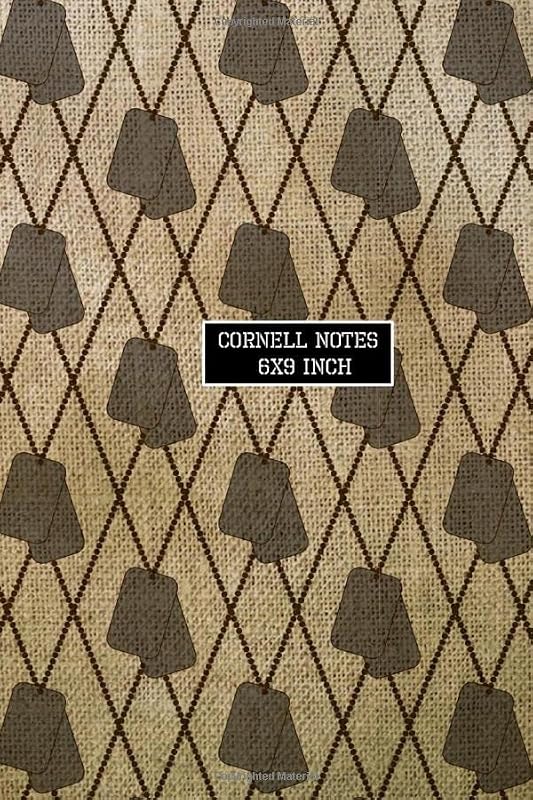 CORNELL NOTES: Military Camouflage Journal by Aurora Rain