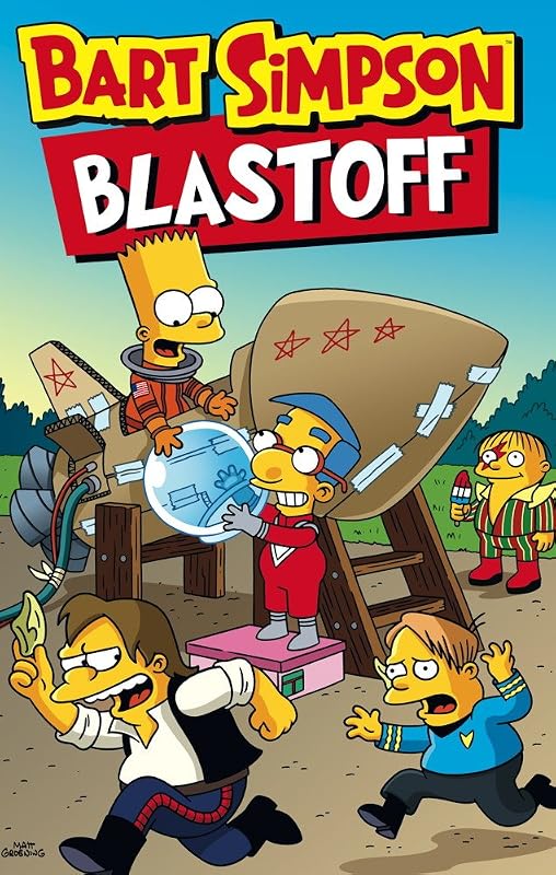 Bart Simpson - Blast-Off by Matt Groening