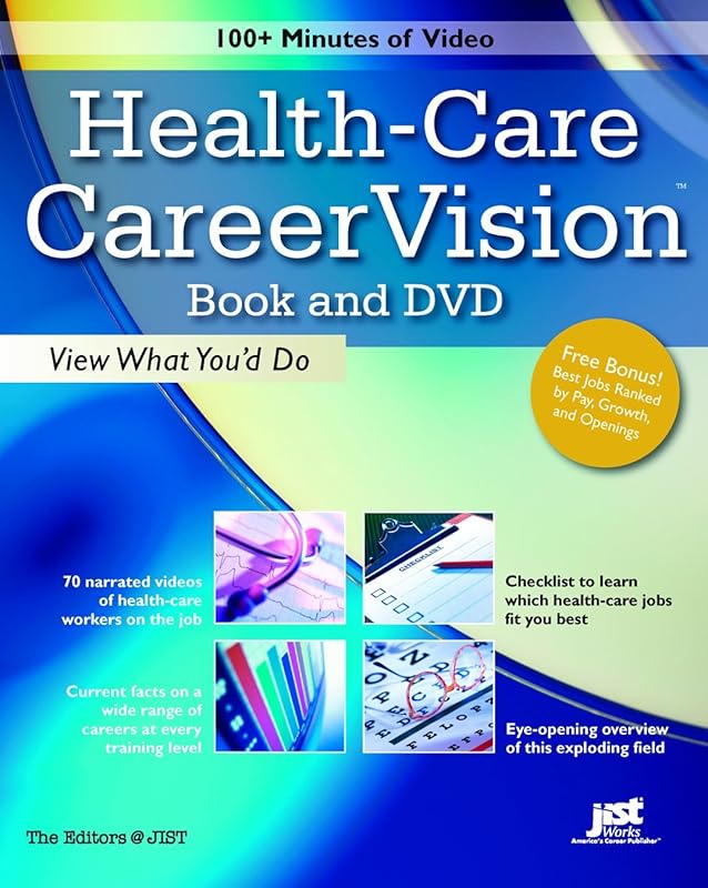 Health-Care CareerVision BK w/DVD by Inc. JIST Works
