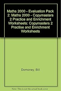 Maths 2000 - Copymasters 2 Practice and Enrichment Worksheets (Maths 2000)