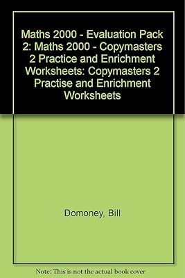 Maths 2000 - Copymasters 2 Practice and Enrichment Worksheets (Maths 2000)