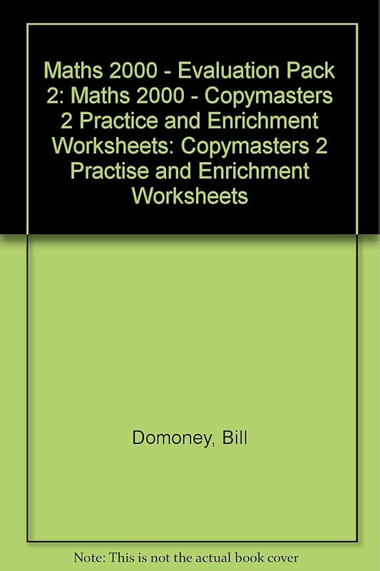 Maths 2000 - Copymasters 2 Practice and Enrichment Worksheets (Maths 2000) by Bill Domoney
