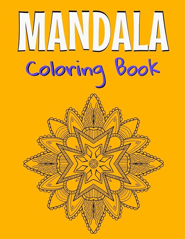 Mandala Coloring Book: Beautiful Mandala Designs For Adults Relaxation & Stress Relieving. by Teesson Ink