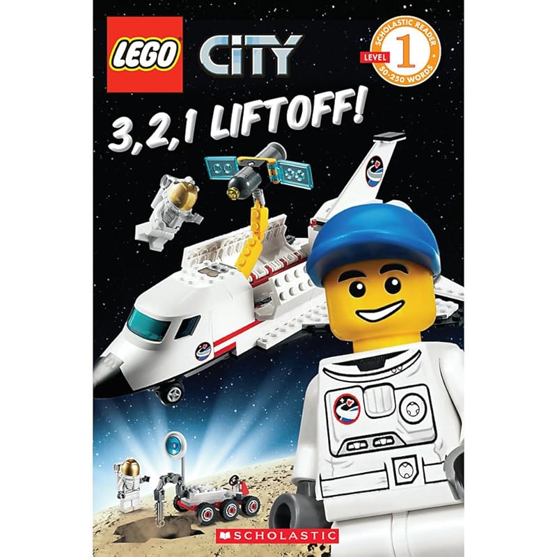 LEGO City: 3, 2, 1, Liftoff! by Sonia Sander