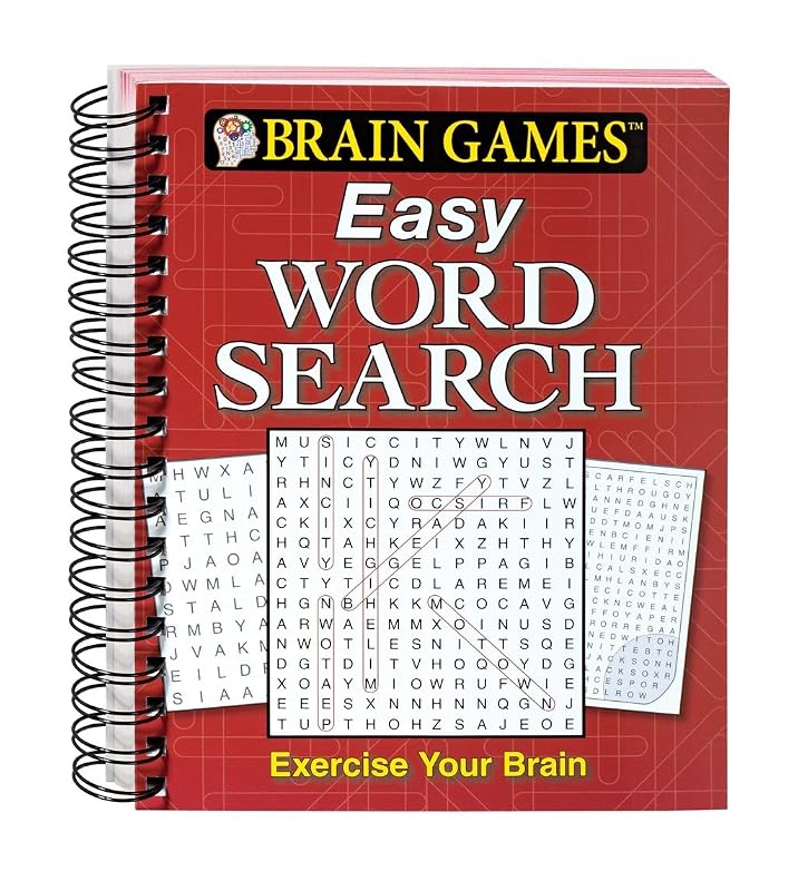 Brain Games - Easy Word Search by Publications International Ltd.