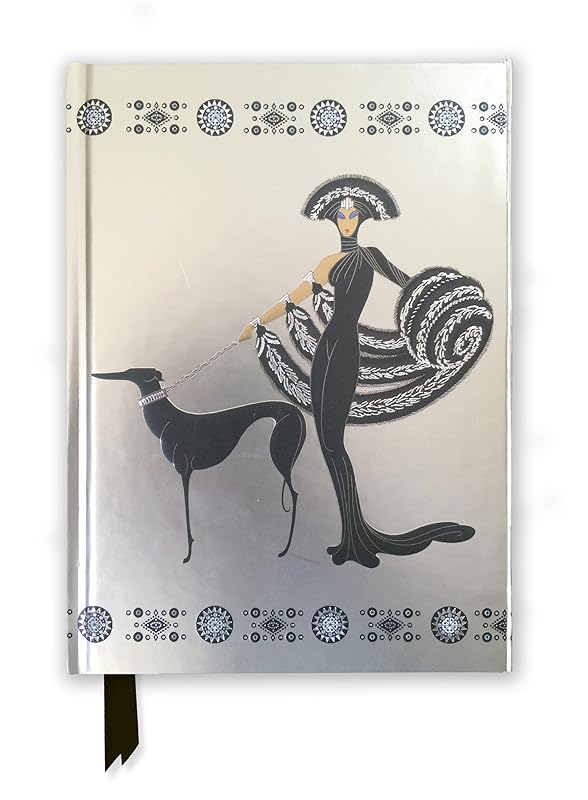 Erté Symphony in Black (Foiled Journal) (Flame Tree Notebooks) by Flame Tree Studio