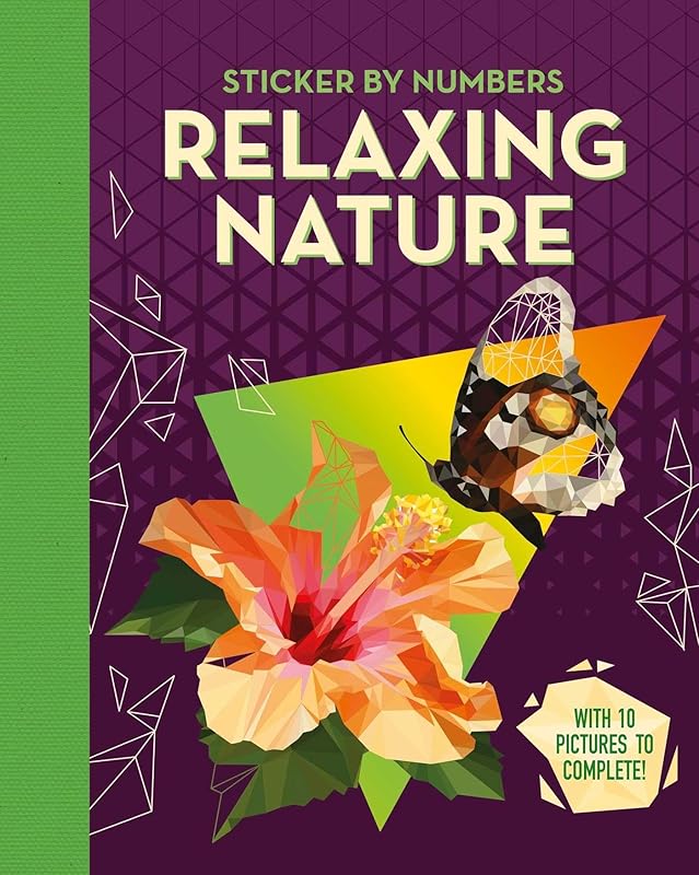 Relaxing Nature: Adult Sticker by Numbers by IglooBooks