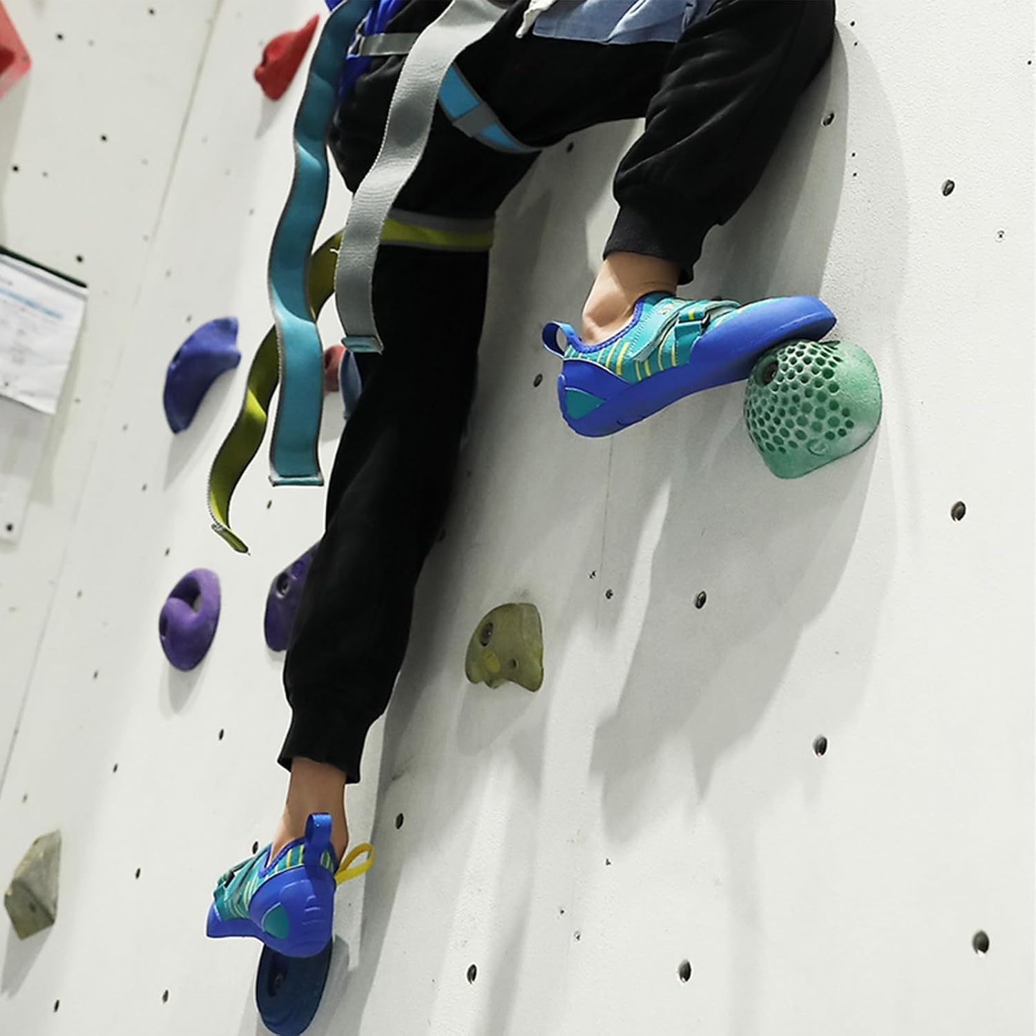 Womens Rock Climbing Shoes Lightweight Breathable Bouldering Gym Sports Sneakers For Female_vogvips.com