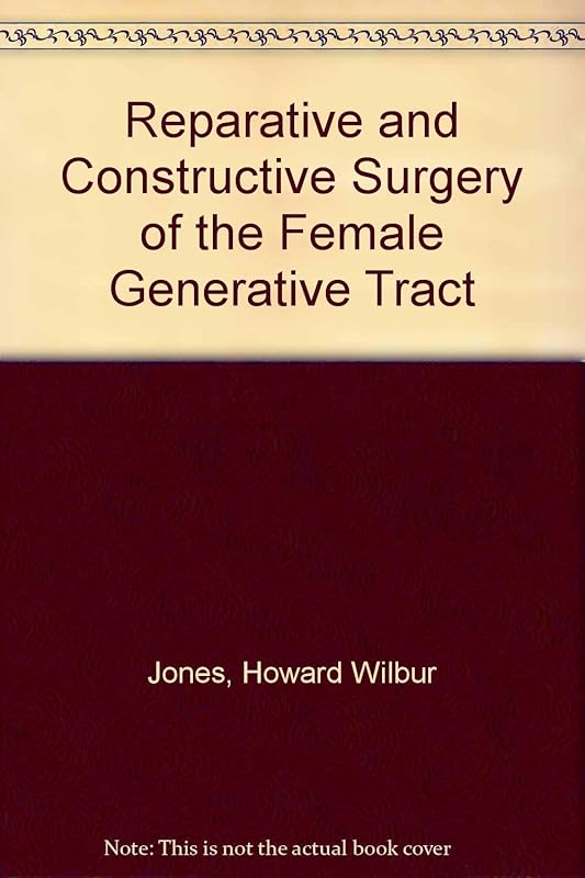Reparative and Constructive Surgery of the Female Generative Tract by Howard Wilbur Jones