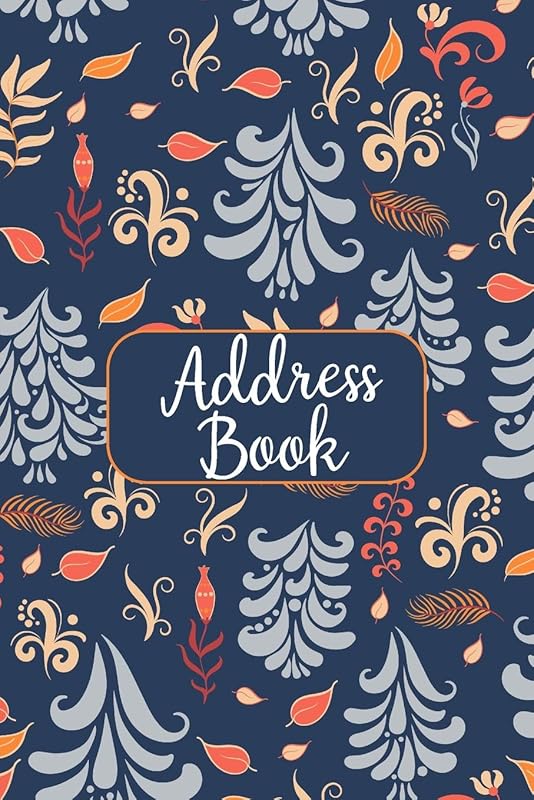Address Book: Cute Forest Floral Design - Address Telephone Book Alphabetical Organizer with A-Z Index by Aero Creations